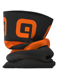 ALÉ calentador de cuello - PIUMA - negro/naranja