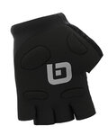 ALÉ guantes de dedos cortos - AIR - gris/negro