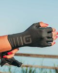 ALÉ guantes de dedos cortos - REFLEX AIR CRONO - negro