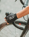 ALÉ guantes de dedos cortos - SUNSELECT CRONO - negro/blanco