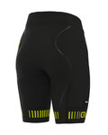 ALÉ pantalones cortos sin tirantes - STRADA LADY - amarillo/negro