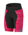 ALÉ pantalones cortos sin tirantes - ROCK KIDS - rosa/negro
