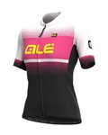 ALÉ jersey de manga corta - BLEND LADY - negro/blanco/rosa