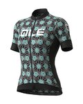 ALÉ jersey de manga corta - GARDA LADY - negro/turquesa