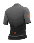 ALÉ jersey de manga corta - DELTA - gris/naranja/negro