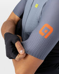 ALÉ jersey de manga corta - DELTA - gris/naranja/negro