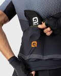 ALÉ jersey de manga corta - DELTA - gris/naranja/negro