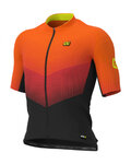 ALÉ jersey de manga corta - DELTA - rojo/negro/naranja