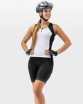 ALÉ maillot sin mangas - COLOR BLOCK LADY - blanco/negro
