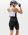 ALÉ maillot sin mangas - COLOR BLOCK LADY - blanco/negro