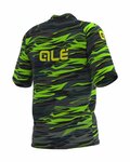 ALÉ jersey de manga corta - ROCK OFF ROAD - negro/verde