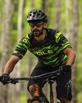 ALÉ jersey de manga corta - ROCK OFF ROAD - negro/verde