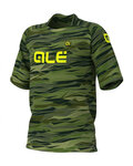 ALÉ jersey de manga corta - ROCK OFF ROAD - verde