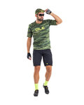 ALÉ jersey de manga corta - ROCK OFF ROAD - verde