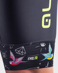 ALÉ pantalones cortos de tirantes - VERSILIA - negro