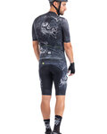 ALÉ jersey de manga corta - SKULL - blanco/negro