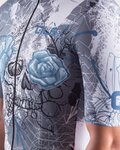 ALÉ jersey de manga corta - SKULL - azul claro/gris