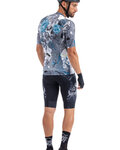 ALÉ jersey de manga corta - SKULL - azul claro/gris