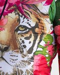 ALÉ jersey de manga corta - TIGER LADY - rosa/verde
