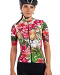 ALÉ jersey de manga corta - TIGER LADY - rosa/verde