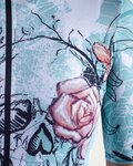 ALÉ jersey de manga corta - SKULL LADY - azul claro