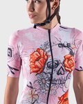 ALÉ jersey de manga corta - SKULL LADY - rosa