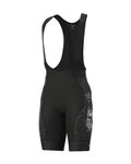 ALÉ pantalones cortos de tirantes - SKULL - negro