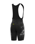 ALÉ pantalones cortos de tirantes - SKULL - negro