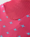ALÉ jersey de manga corta - STARS LADY - rosa/turquesa