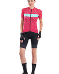 ALÉ jersey de manga corta - STARS LADY - rosa/turquesa