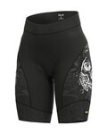 ALÉ maillot corto y pantalón corto - SKULL LADY - negro/azul claro