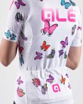 ALÉ jersey de manga corta - BUTTERFLY LADY - blanco