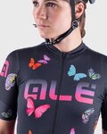 ALÉ jersey de manga corta - BUTTERFLY LADY - negro