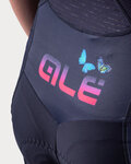 ALÉ pantalones cortos de tirantes - BUTTERFLY LADY - negro