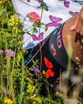 ALÉ pantalones cortos de tirantes - BUTTERFLY LADY - negro
