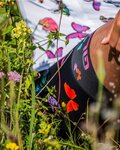 ALÉ pantalones cortos sin tirantes - BUTTERFLY LADY - negro