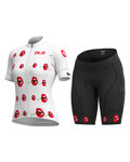 ALÉ maillot corto y pantalón corto - SMILE LADY - rojo/blanco