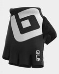 ALÉ guantes de dedos cortos - AIR - blanco/negro