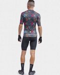 ALÉ jersey de manga corta - PR-R TATTOO - rojo/gris/amarillo/naranja/rosa/azul/negro