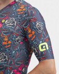ALÉ jersey de manga corta - PR-R TATTOO - rojo/gris/amarillo/naranja/rosa/azul/negro