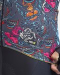 ALÉ jersey de manga corta - PR-R TATTOO - rojo/gris/amarillo/naranja/rosa/azul/negro