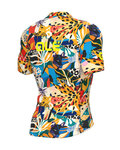 ALÉ jersey de manga corta - PR-R KENYA - negro/azul/amarillo/naranja/verde