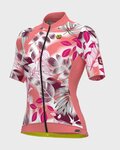ALÉ jersey de manga corta - PR-S GARDEN LADY - rosa/granate/blanco