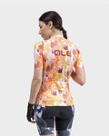 ALÉ jersey de manga corta - PR-R AMAZZONIA LADY - granate/rojo/naranja/blanco/amarillo