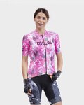 ALÉ jersey de manga corta - PR-R AMAZZONIA LADY - blanco/rosa