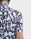 ALÉ jersey de manga corta - SOLID RIDE LADY - negro/blanco