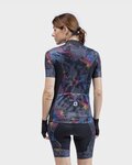 ALÉ jersey de manga corta - SOLID CHIOS LADY - gris/azul/amarillo/rosa