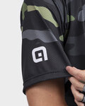 ALÉ jersey de manga corta - STAIN OFF ROAD MTB - verde/gris/negro