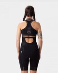 ALÉ pantalones cortos de tirantes - VELOCITY PLUS LADY - negro
