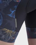 ALÉ pantalones cortos de tirantes - SOLID CHIOS LADY - negro/azul/amarillo/rosa